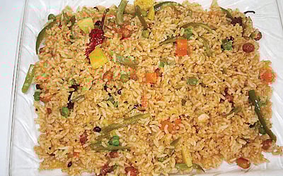 வெஜிடபிள்  மசாலா  சாதம் 