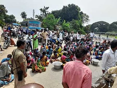 100 நாள் வேலைத் திட்டம்....