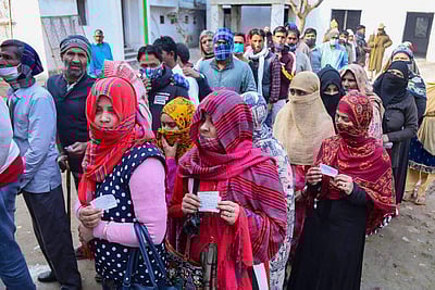 உ.பி. தேர்தல்: 11 மணி நிலவரப்படி 20.03% வாக்குகள் பதிவு