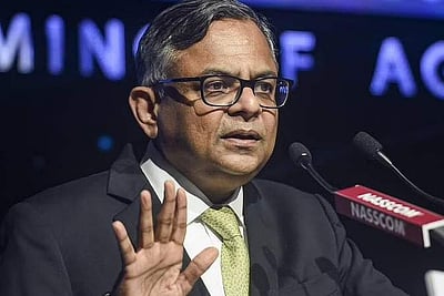 டாடா சன்ஸ் தலைவராக  என்.சந்திரசேகரன் மீண்டும் தேர்வு