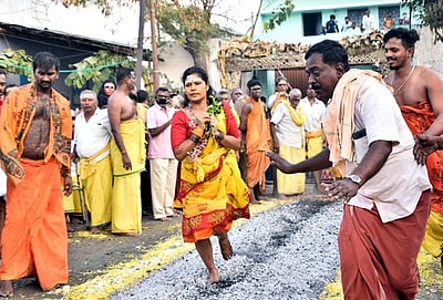 கோட்டை பத்ரகாளியம்மன் கோயில் குண்டம் விழா