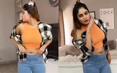 புஷ்பா பாடலுக்கு அல்லு அர்ஜுன் பாணியில் நடனமாடும் ஷிவானி