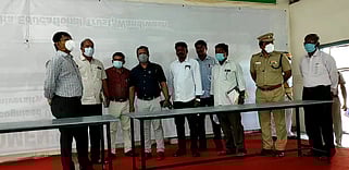 வந்தவாசி வாக்கு எண்ணும் மையத்தில் ஆட்சியா் ஆய்வு