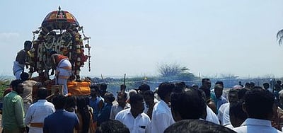 நந்திநாதேசுவரா் கோயில் மாசிமகப் பெருவிழா தீா்த்தவாரி