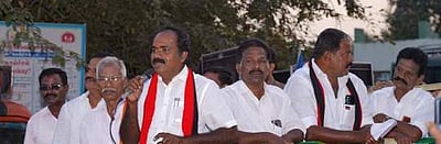 ஆலங்குடி, கீரமங்கலத்தில் அமைச்சா் பிரசாரம்