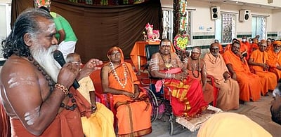 வேலூரில் மே மாதத்தில் பாலாறு பெருவிழா நடத்த முடிவு சன்னியாசிகள் சங்கம்