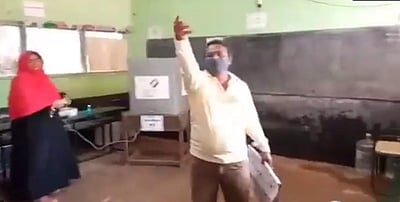 மதுரையில் ஹிஜாபை அகற்றச் சொன்ன பாஜக முகவர் கைது