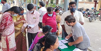 நகர்ப்புற உள்ளாட்சித் தேர்தல்: காலை 11 மணி நிலவரப்படி 21.69% வாக்குகள் பதிவு