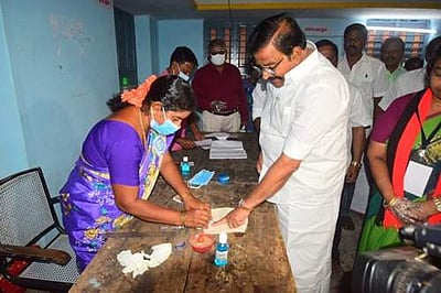 திமுக வெற்றி மிகப் பிரகாசமாக உள்ளது: கே.என்.நேரு பேட்டி