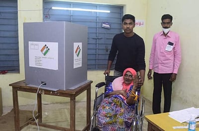 மன்னார்குடியில் காலை 11 மணி நிலவரப்படி 25. 21% வாக்குப்பதிவு