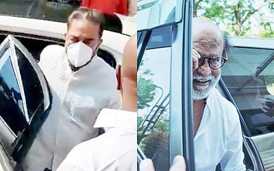 பிரபல தயாரிப்பாளரின் மகள் திருமணத்தில் ரஜினிகாந்த், கமல்ஹாசன்