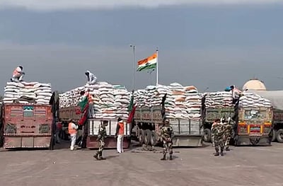 ஆப்கனுக்கு 50,000 மெட்ரிக் டன் கோதுமையை அனுப்பியது இந்தியா