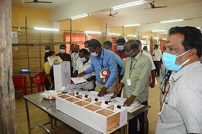 நாகை  மாவட்டத்தில் வாக்கு எண்ணிக்கை