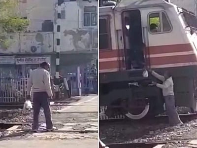 நொறுக்குத்தீனி வாங்க ரயிலை நிறுத்திய ஓட்டுநர்: 5 பேர் பணியிடை நீக்கம்