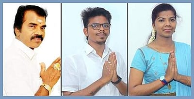 நகர்புற உள்ளாட்சித் தேர்தல்: அமமுக சார்பில் போட்டியிட்ட தந்தை, மகன், மகள் வெற்றி
