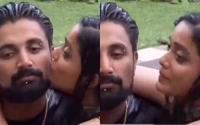 பிக்பாஸ் அல்டிமேட்டில் முன்னாள் காதலருக்கு முத்தம் கொடுத்த அபிராமி: மீண்டும் மலரும் காதல்?