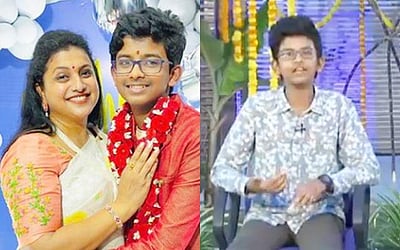 விஜய் பட டிரெய்லரை 10,000 முறை பார்த்தாராம் நடிகை ரோஜாவின் மகன் : வைரலாகும் விடியோ