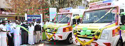 சிவகங்கையில் 108 ஆம்புலன்ஸ் வாகனச் சேவை தொடக்கம்