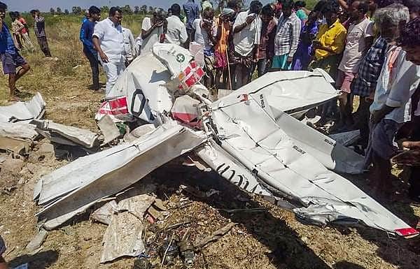 தெலங்கானாவில் விமான விபத்து: தமிழகத்தைச் சேர்ந்த பெண் பயிற்சி விமானி பலி