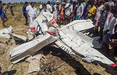 தெலங்கானாவில் விமான விபத்து: தமிழகத்தைச் சேர்ந்த பெண் பயிற்சி விமானி பலி
