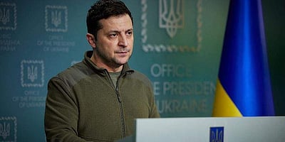 'ரஷியத் தாக்குதலுக்கு நேட்டோ பச்சைக்கொடி காட்டுகிறது' - உக்ரைன் அதிபர் கண்டனம்