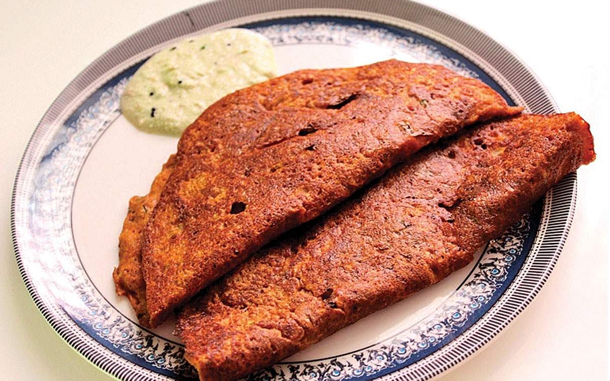 கேழ்வரகு சுரைக்காய் அடை