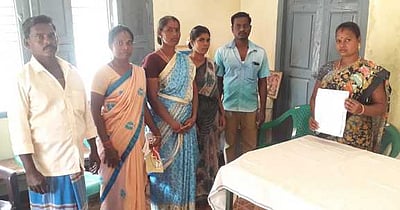 கிருஷ்ணாபுரம் ஊராட்சிக் கூட்டத்தில் உறுப்பினா்கள் வெளிநடப்பு