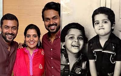 கார்த்தி என் தம்பியா? பிருந்தா புகைப்படத்துடன் விளக்கம் : கார்த்தி என்ன சொன்னார் தெரியுமா ?
