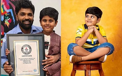 கின்னஸ் சாதனை படைத்த அபியும் நானும் சிறுவன்: அப்படி என்ன செய்தார் தெரியுமா?