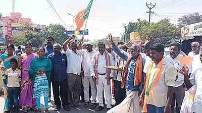 பாஜக வினா் கொண்டாட்டம்