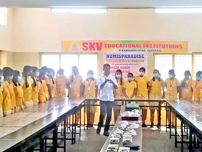 பழங்கால மற்றும் வெளிநாட்டு நாணயக் கண்காட்சி