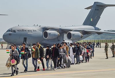 இந்தியா்களை மீட்பதில் உதவி: ரஷியா, உக்ரைன், செஞ்சிலுவை அமைப்புக்கு இந்தியா நன்றி