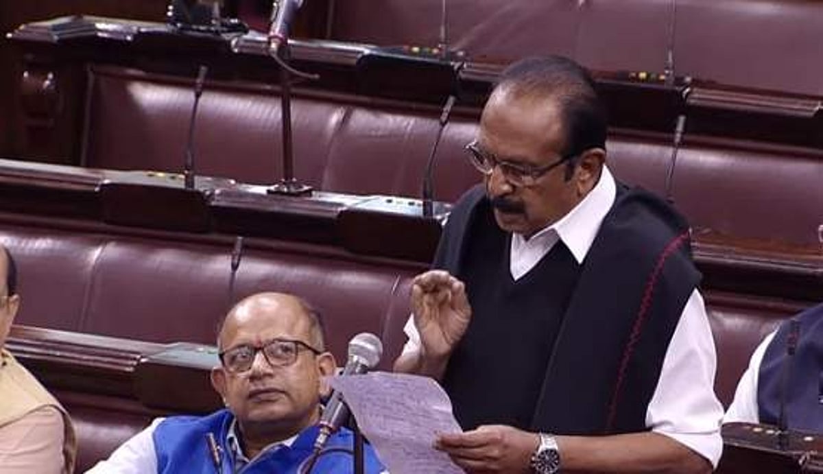 இலங்கைக் கடற்படையால் சுட்டுக்கொல்லப்பட்ட தமிழக மீனவர்களின் குடும்பங்களுக்கு இழப்பீடு: மாநிலங்களவையில் வைகோ வலியுறுத்தல்