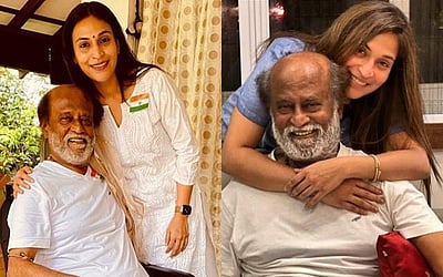 தனது மகள் ஐஸ்வர்யாவின் பாடலை வெளியிட்டு வாழ்த்திய ரஜினிகாந்த்: ரசிகர்கள் நெகிழ்ச்சி