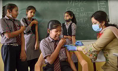 ஒடிசாவில் 5 ஆயிரம் சிறார்களுக்கு தடுப்பூசி செலுத்தப்பட்டது