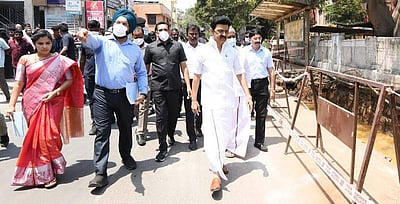 மழைநீர் வடிகால் பணிகள்: முதல்வர் ஸ்டாலின் ஆய்வு