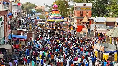 ஒப்பிலியப்பன் கோயிலில் பங்குனி தேரோட்டம்!