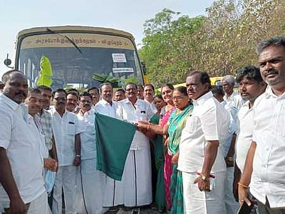 அரக்கோணத்தில் இருந்து உரியூருக்கு மீண்டும் பேருந்து இயக்கம்