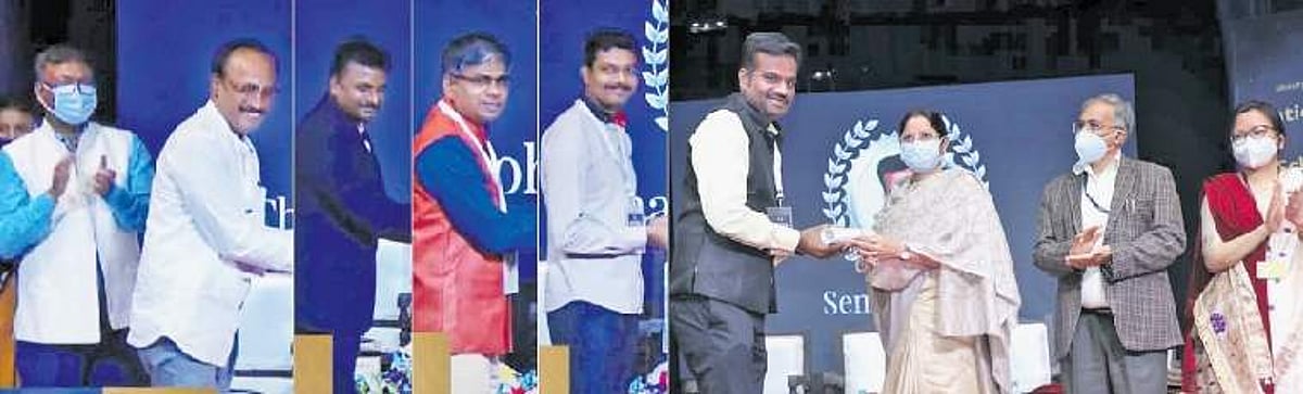 தமிழகத்தின் 7 பேர் உள்பட 49 ஆசிரியர்களுக்கு தேசிய விருது: தில்லியில் மத்திய அமைச்சர் வழங்கினார்