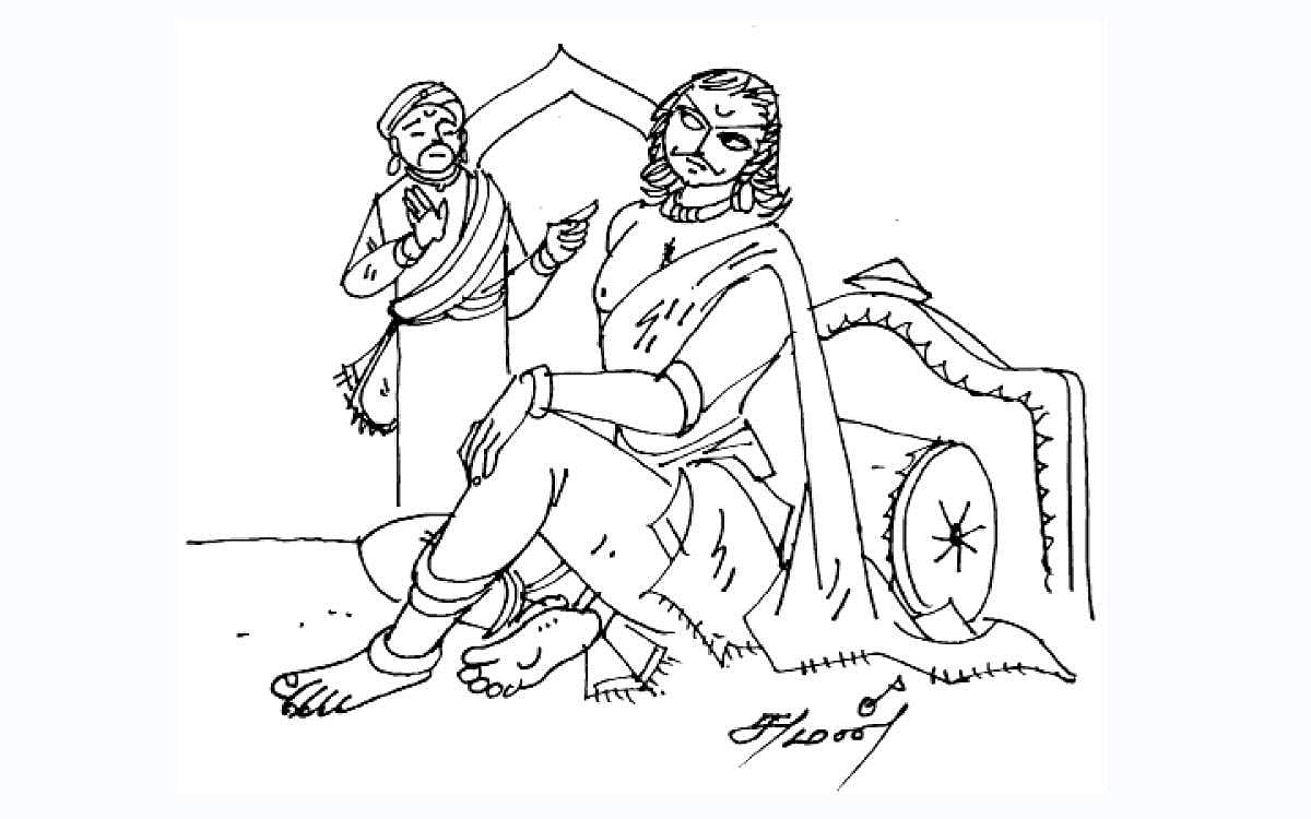 தலைவனை வெறுத்த பாணன்