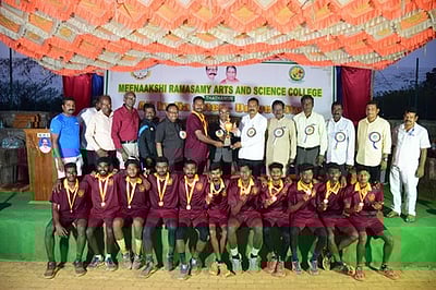 தேசிய அளவிலான நெட்பால் போட்டியில் பாரதிதாசன் பல்கலை கழக அணி சாம்பியன்