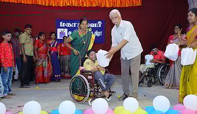 மாற்றுத்திறன் குழந்தைகள் பயிற்சி நிலைய ஆண்டு விழா