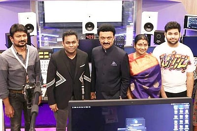 ''தமிழுக்கும் இசைக்கும்...'': ரஹ்மானின் பாடல் குறித்து முதல்வர் கருத்து