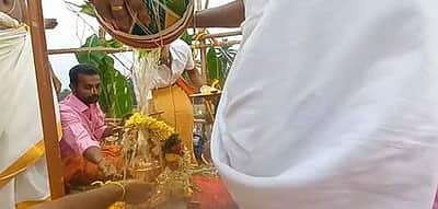 கோவையில் 400 வருடங்கள் பழமையான கருப்புராயர் கோயிலில் கும்பாபிஷேக விழா 