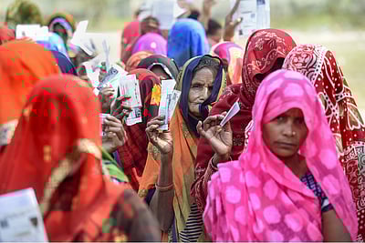 உ.பி.யில் காலை 11 மணி நிலவரப்படி 22% வாக்குகள் பதிவு