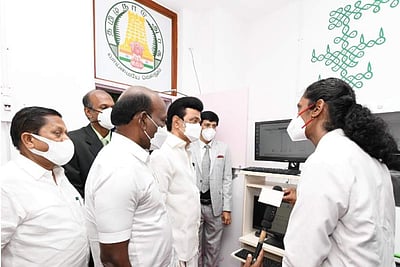 அரசு மருத்துவமனையில் கரு வளர்ச்சி குறைபாட்டை கண்டறியும் வசதி: முதல்வர் துவக்கி வைத்தார்