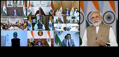 2030-க்குள் புதைபடிவ எரிமம் அற்ற 500 ஜிகாவாட் எரிசக்தி பிரதமா் மோடி உறுதி