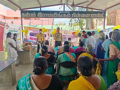 கே.கே. பட்டியில் உடல் பருமனுக்கான சிறப்பு சித்த மருத்துவ முகாம்