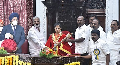 பெருநகர சென்னை மாநகராட்சி: 49-ஆவது மேயராக போட்டியின்றி தோ்வானாா் ஆா்.பிரியா