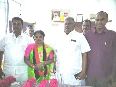 தம்மம்பட்டி பேரூராட்சித் தலைவராக கவிதா ராஜா தோ்வு